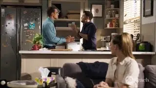 David, Aaron, Chloe scene ep 8332