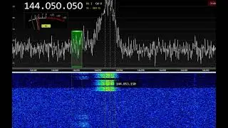 Aurora on VHF 144MHz 15:59 UTC 27-Feb-2023