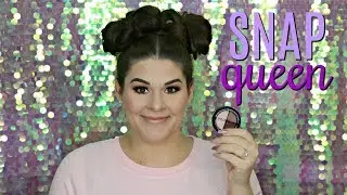 Super Easy Purple Smokey Eyes | SMASHBOX SNAP QUEEN TRIO