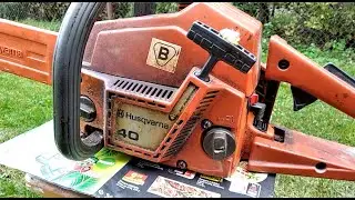 Piła spalinowa Husqvarna 40. Husqvarna 40 versus NAC 45-40. Wymarzona pilarka z dawnych lat.
