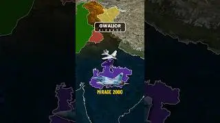 India&rsquo;s Most Strategic Airbases You Must Know #indianairforce #airbase #map #fighterjet