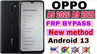 Oppo A5 2020 | A9 2020 FRP Bypass 🔓 Google Account Remove Without PC | New Trick 2025