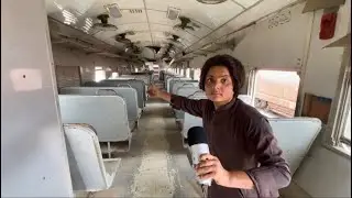 ASMR Old Train With Railway Station 🚉 