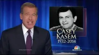 Casey Kasem:  News Report of His Death - June 15, 2014