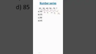 #numberseriesreasoning #quantitativeaptitude #exampreparation #pgcetexam