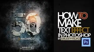 PHOTOSHOP TUTORIAL -  Make Cool Text Effect