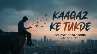 Kaagaz Ke Tukde - Lyrical Video | Latest Bollywood Sad Song | Arijit Singh Style 
