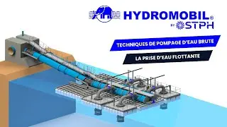 💧Prise d'eau flottante Hydromobil by STPH : Captage fiable des eaux de surface en suivant le marnage
