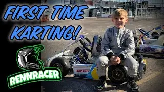 KID KART RACING! | Learning how to drive a Kid Kart at Orlando Kart Center | 6-years old | #karting