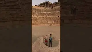 The Roman Theatre In Amman Jordan