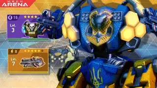 AEGIS с Disc Launcher 8 в действии | Геймплей Mech Arena
