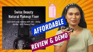 Budget Beauty Hack | Swiss Beauty Makeup Fixer Review & Demo | Kannada