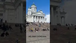 Helsinki Cathedral Finland 🇫🇮 | Vappu day #finland #europe #helsinki #church
