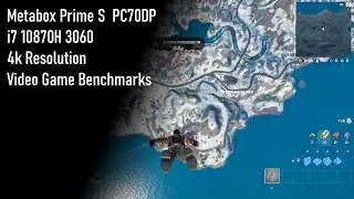 Metabox Prime S  PC70DP i7 10870H 3060 4k Video Game Benchmarks