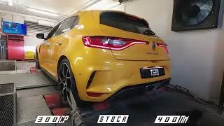 Renault Megane 4 RS Trophy 1.8 300cp @ 321cp Stage 1 TCMtuning