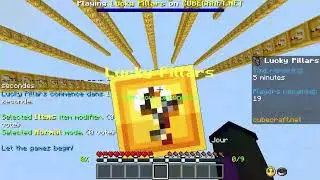 La partie la plus moins longue de pillars luck block sur minecraft
