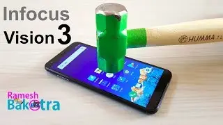 Infocus Vision 3 Screen Scratch Test