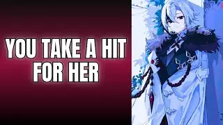 You take a hit for her - Arlecchino x Listener  Genshin Impact ASMR