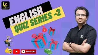 English quiz -2 | Prize Winning Series | COSMOS CLASSES