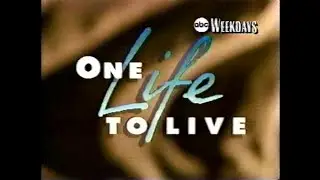 One Life To Live - Soap Opera (1990s) TV Trailer