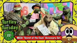 NECA TMNT Secret of the Ooze accessory Set
