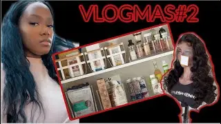 VLOGMAS Day #2 | Still Organizing my pantry + Selling Wigs From FB Marketplace!