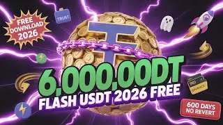 Flash USDT 2026 Free Download &rarr; 6M USDT TRC20 Flasher | 600 Days No Revert | Binance & Trust 2026