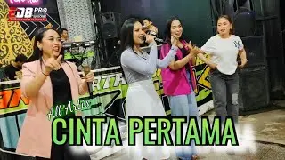 CINTA PERTAMA - EDB PRO || Voc. MERLIN,, UMI NURUL ,, VIA,, RINA ( Live Angkringan Teh ita )