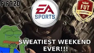 i played FUT CHAMPIONS and it was the SWEATIEST it's ever been...