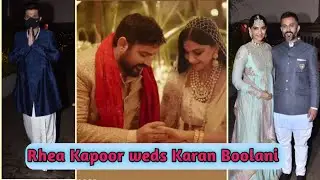 Rhea Kapoor and Karan Boolani Wedding Pictures | Anil Kapoor Daughter Rhea Kapoor's marriage picture
