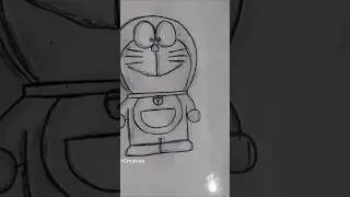 Fun glass painting #doraemon #glasspainting