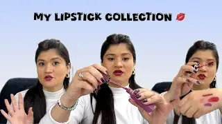 Complete Lipstick Collection 💋😍 | Mars | Swiss Beauty | Blur Lipstick | Local Market Finds 💋 Vlog