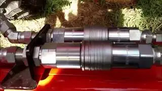 Flat Face (ISO16028) Couplers for 3rd function and EA Wicked 55 Grapple