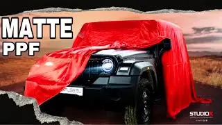 THAR ROXX MATTE PPF | NEXT LEVEL MODIFICATION ON STUDIO X RAMA ROAD | 🔥
