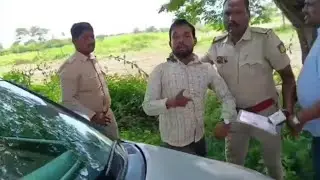 BIJAPUR ZILLE ME POLICE KI GUNDA GIRI KA VIDEO VIRAL 25-09-2025