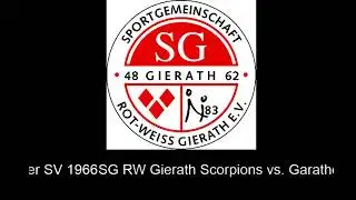 SG RW Gierath Scorpions vs Garather SV 1966