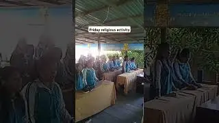 Religious activity on Fridays. Unity in diversity. #sekolahpenggerak #sekolahsiagakependudukan