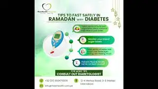 Tips To Fast Safely in RAMADAN with DIABETES