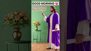 गुड मोर्निंग video 🌄 Good Morning Hindi | Status | jesus | सुप्रभात | God | #shorts #beautiful