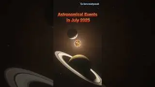 Astronomical Events in July 2025🌠. #astronomy #space #universe #moon #shorts #nasa