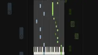 Cartoonito Brave Bunnies Theme Song piano Tutorial #shorts #short #shortvideo #shortsvideo #tiktok