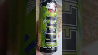 по баночке в день // HELL ENERGY DRINK GREEN APPLE FLAVOR Беларусь