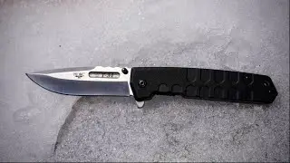 Knife like a T-34 Tank, Test and Review -KO