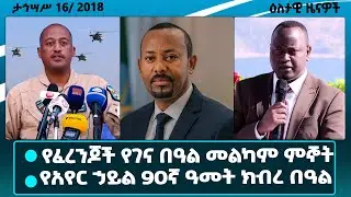 ጠቅላይ ሚኒስትር ዐቢይ አሕመድ(ዶ/ር) ለፈረንጆች የገና በዓል መልካም ምኞት መግለጫ/የአየር ኃይል 90ኛ ዓመት ክብረ በዓል/dailynews