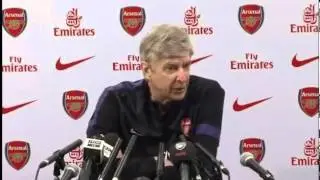 Arsene Wenger Press Conference Pre Blackburn.