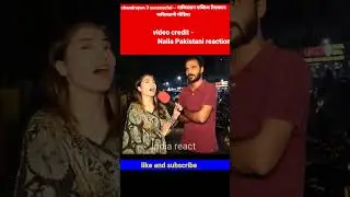 Pakistani public reaction on space agency | #shortsfeed #short #indiareact