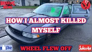 WHEEL FLEW OFF TIME FOR CHANGE
