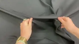 Stretch Wool Suiting- Calligraphy Black #14540