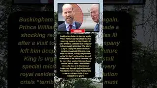 🔥 William Pressures King Charles&mdash;Palace Shocked! #RoyalConflict #EcoRoyals #UKMonarchy