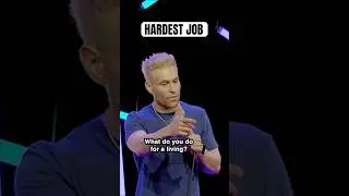 🎤 Самая сложная работа 🤔 #стендапкомедия #смешно #uk
